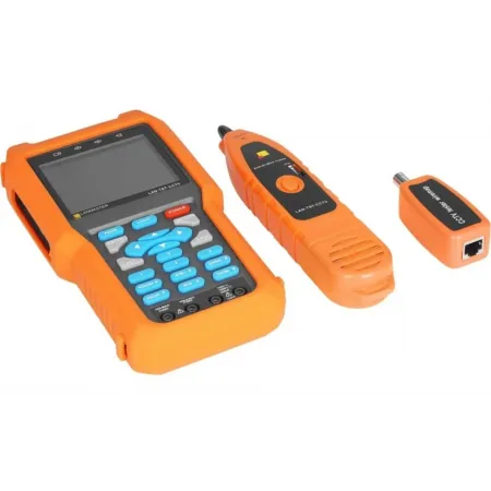 Тестер кабельный Lanmaster LAN-TST-LPTVE-C оранжевый/черный