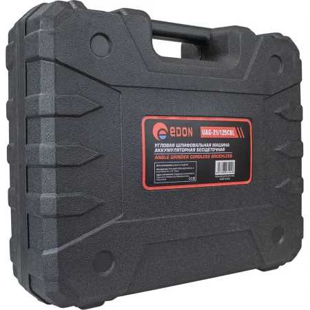Углошлифовальная машина Edon UAG-21/125CBL 8000об/мин рез.шпин.:M14 d=125мм жестк.кейс (27811)