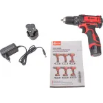 Дрель-шуруповерт Edon AD-12А аккум. патрон:быстрозажимной (кейс в комплекте) (15420)