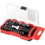 Набор бит и головок Грандмастер 671327 универсал. (27пред.) для гайковертов Набор бит и головок Грандмастер 671327 универсал. (27пред.) для гайковертов