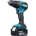 Дрель-шуруповерт Makita DHP490SFJ аккум. патрон:быстрозажимной (кейс в комплекте)
