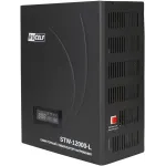 Стабилизатор напряжения Rucelf STW-12000-L 12кВА однофазный черный