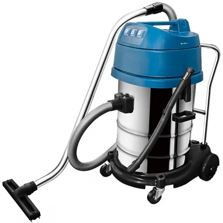Строительный пылесос DongCheng DVC 3200Вт (уборка: сухая/сбор воды) синий