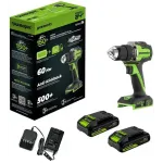 Дрель-шуруповерт Greenworks DD345 аккум. патрон:быстрозажимной (3708307) Дрель-шуруповерт Greenworks DD345 аккум. патрон:быстрозажимной (3708307)