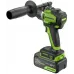 Дрель-шуруповерт Greenworks GD24DD90 аккум. патрон:быстрозажимной (3707507CUD)