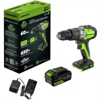 Дрель-шуруповерт Greenworks GD24DD60 аккум. патрон:быстрозажимной (3704107CUB) Дрель-шуруповерт Greenworks GD24DD60 аккум. патрон:быстрозажимной (3704107CUB)