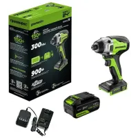 Винтоверт Greenworks GD24ID3 аккум. патрон:шестигр.1/4" (3802807CUB) Винтоверт Greenworks GD24ID3 аккум. патрон:шестигр.1/4" (3802807CUB)