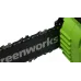 Цепная пила Greenworks G24CS25 аккум. 600Вт 0.8л.с. дл.шины:10" (25cm) 1аккум. 8Ач ЗУ (2007707UH) Цепная пила Greenworks G24CS25 аккум. 600Вт 0.8л.с. дл.шины:10" (25cm) 1аккум. 8Ач ЗУ (2007707UH)