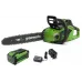 Цепная пила Greenworks GD40CS18 аккум. 1800Вт 2.4л.с. дл.шины:16" (40cm) 1аккум. 8Ач ЗУ (2005807UH) Цепная пила Greenworks GD40CS18 аккум. 1800Вт 2.4л.с. дл.шины:16" (40cm) 1аккум. 8Ач ЗУ (2005807UH)
