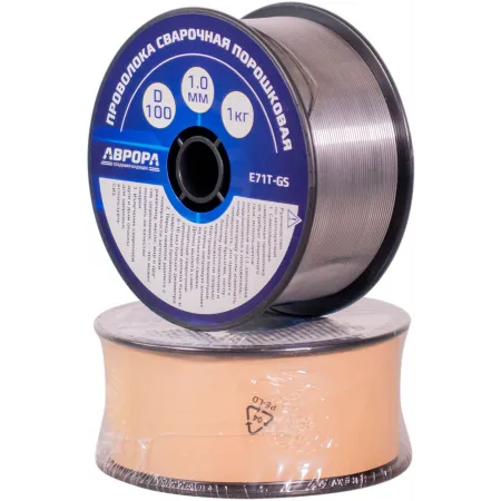 Проволока свар. Aurora E71T-GS D1мм 1000гр (39779)