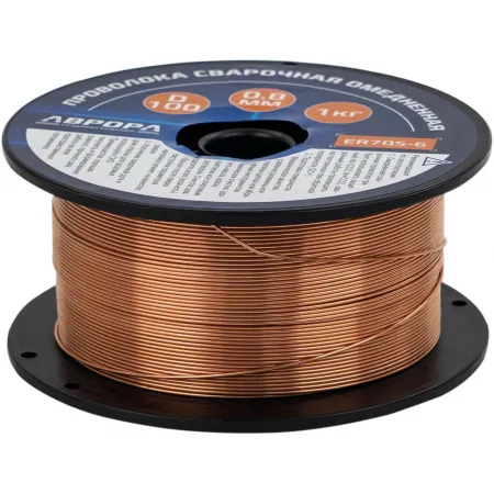 Проволока свар. Aurora ER70S-6 D0.8мм 800гр (40987)