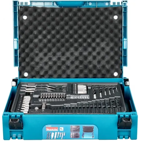 Набор оснастки Makita Makpac E-24907 (E-24907) (70пред.) для шуруповертов/дрелей Набор оснастки Makita Makpac E-24907 (E-24907) (70пред.) для шуруповертов/дрелей