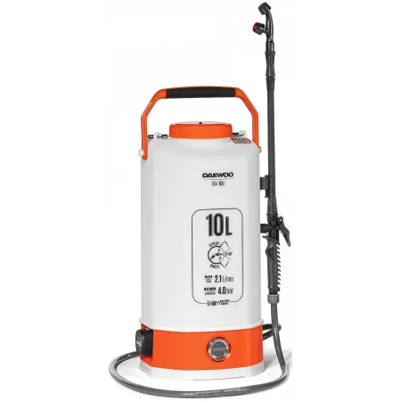 Опрыскиватель Daewoo DSA 10 Li аккум. наплеч. 10л оранжевый/белый Опрыскиватель Daewoo DSA 10 Li аккум. наплеч. 10л оранжевый/белый