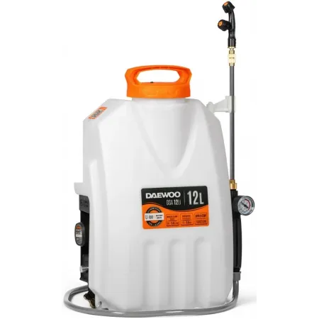 Опрыскиватель Daewoo DSA 12 Li Set аккум. ранц. 12л оранжевый/белый Опрыскиватель Daewoo DSA 12 Li Set аккум. ранц. 12л оранжевый/белый