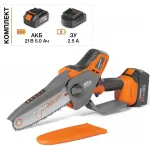 Цепная пила Daewoo DACS 821Li SET аккум. дл.шины:8" (20cm) 1аккум. 5Ач ЗУ Цепная пила Daewoo DACS 821Li SET аккум. дл.шины:8" (20cm) 1аккум. 5Ач ЗУ