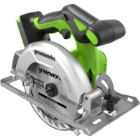 Циркулярная пила (дисковая) Greenworks GD24CS165 (ручная) D диска.:165мм (1501607) Циркулярная пила (дисковая) Greenworks GD24CS165 (ручная) D диска.:165мм (1501607)