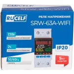 Стабилизатор напряжения Rucelf SRW-63A-WIFI однофазный белый Стабилизатор напряжения Rucelf SRW-63A-WIFI однофазный белый