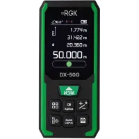 Лазерный дальномер RGK DX-50G 2кл.лаз. 800нм цв.луч. зеленый