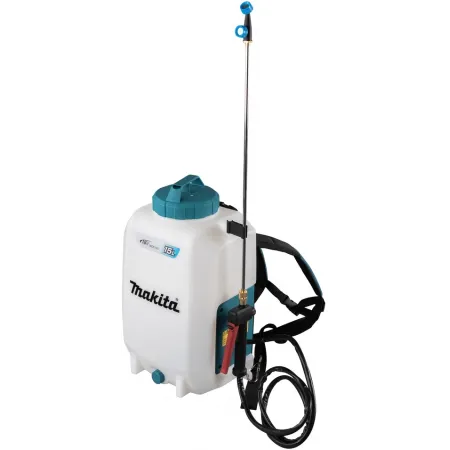 Опрыскиватель Makita DUS158Z аккум. ранц. 15л белый/бирюзовый Опрыскиватель Makita DUS158Z аккум. ранц. 15л белый/бирюзовый