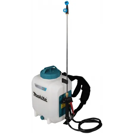 Опрыскиватель Makita DUS108Z аккум. ранц. 10л белый/бирюзовый