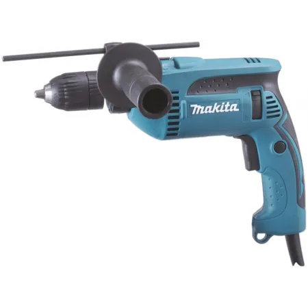 Дрель ударная Makita HP1641 680Вт патрон:быстрозажимной реверс