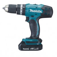 Дрель-шуруповерт Makita DHP453SYE аккум. патрон:быстрозажимной (кейс в комплекте)