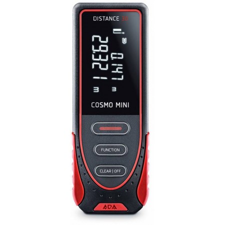 Лазерный дальномер Ada Cosmo MINI 2кл.лаз. 635нм цв.луч. красный в кейсе (А00410)