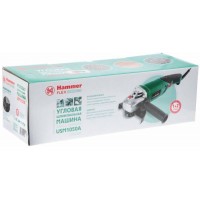 Углошлифовальная машина Hammer Flex USM1050A 1050Вт 11000об/мин рез.шпин.:M14 d=125мм (28444)