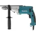 Дрель ударная Makita HP2070 1010Вт патрон:кулачковый реверс (кейс в комплекте)