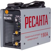 Сварочный аппарат Ресанта САИ-190 инвертор ММА DC 6.5кВт