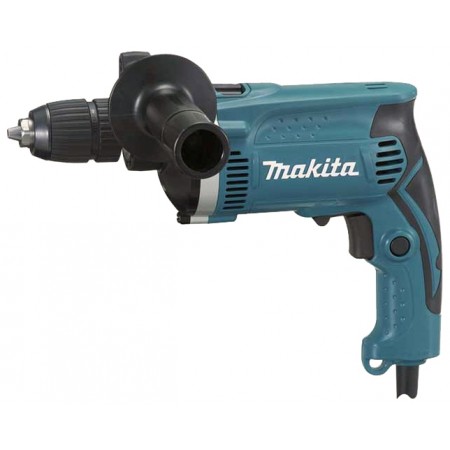 Дрель ударная Makita HP1631 710Вт патрон:быстрозажимной реверс