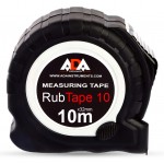 Рулетка строительная Ada RubTape 10 дл.полотна 10м изм.шкала в см зацеп простой черный (А00154)