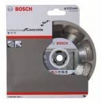 Диск алмазный по бет. Bosch ProfEco (2608602196) d=115мм d(посад.)=22.23мм (угловые шлифмашины)