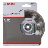Диск алмазный по бет. Bosch ProfEco (2608602196) d=115мм d(посад.)=22.23мм (угловые шлифмашины)