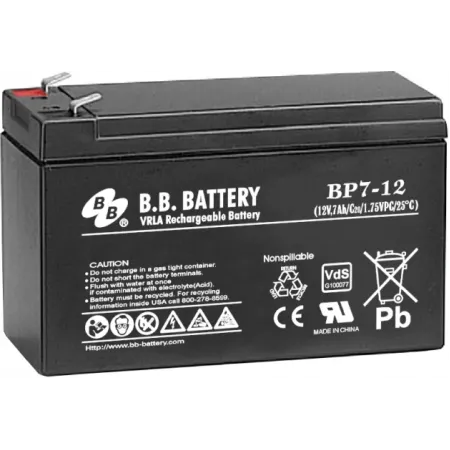 Батарея для ИБП BB BP7-12 12В 7Ач