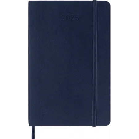 Ежедневник Moleskine CLASSIC SOFT Pocket 90x140мм 400стр. мягкая обложка синий сапфир