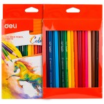 Карандаши цв. Deli EC00310 ColoRun тополь 18цв. коробка/европод.