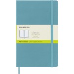 Блокнот Moleskine CLASSIC QP062B35 Large 130х210мм 240стр. нелинованный твердая обложка голубой