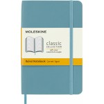 Блокнот Moleskine CLASSIC SOFT QP611B35 Pocket 90x140мм 192стр. линейка мягкая обложка голубой