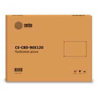 Доска пробковая Cactus CS-CBD-90X120 пробковая коричневый 90x120см алюминиевая рама пробка/алюминий