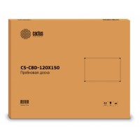 Доска пробковая Cactus CS-CBD-120X150 пробковая коричневый 120x150см алюминиевая рама пробка/алюминий