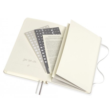 Блокнот Moleskine PASSION WEDDING PASWEDD Large 130х210мм 400стр. подар.кор. светло-серый