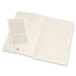 Блокнот Moleskine VOLANT QP723F16B24 Large 130х210мм 96стр. нелинованный мягкая обложка оранжевый/голубой (2шт)