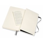 Блокнот Moleskine CLASSIC SOFT EXPENDED QP617EXP Large 130х210мм 400стр. клетка мягкая обложка черный