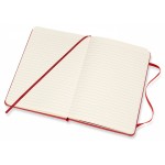 Блокнот Moleskine CLASSIC QP050F2 Medium 115x180мм 208стр. линейка твердая обложка красный