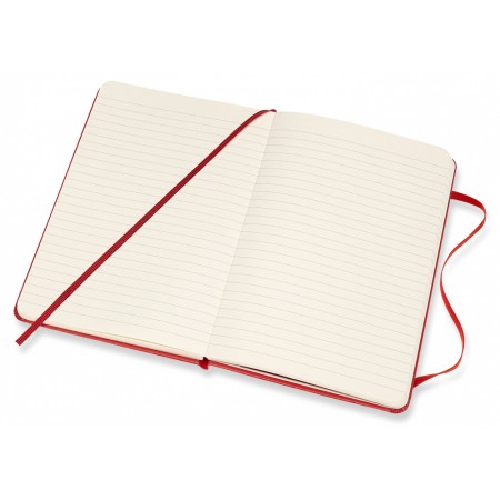 Блокнот Moleskine CLASSIC QP050F2 Medium 115x180мм 208стр. линейка твердая обложка красный