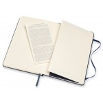 Блокнот Moleskine CLASSIC QP052B20 Medium 115x180мм 208стр. нелинованный твердая обложка синий