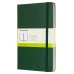 Блокнот Moleskine CLASSIC QP062K15 Large 130х210мм 240стр. нелинованный твердая обложка зеленый