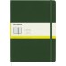 Блокнот Moleskine CLASSIC QP091K15 XLarge 190х250мм 192стр. клетка твердая обложка зеленый