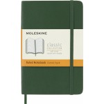 Блокнот Moleskine CLASSIC SOFT QP611K15 Pocket 90x140мм 192стр. линейка мягкая обложка зеленый